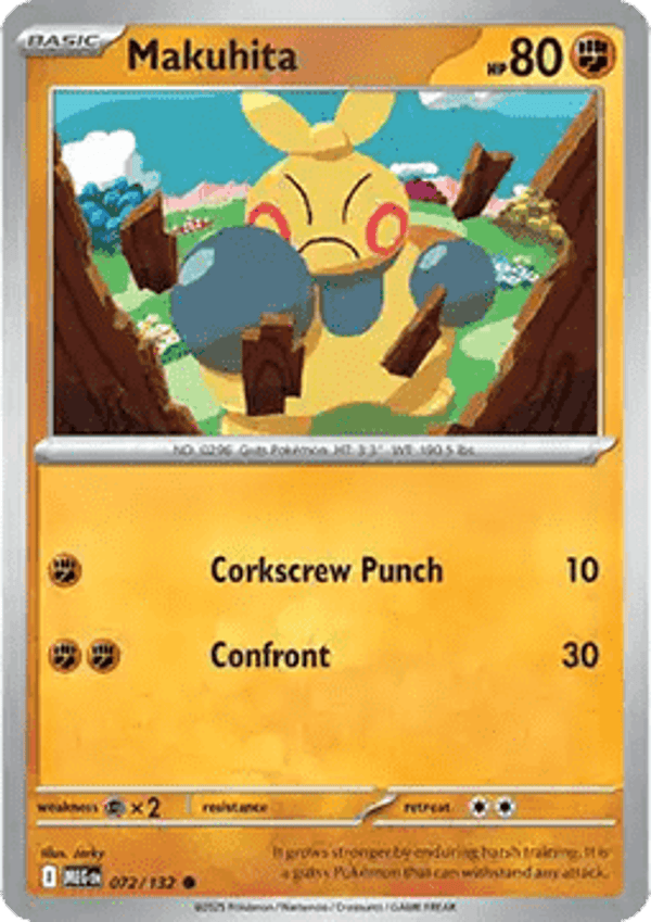 Mega Evolution - #072 - Makuhita