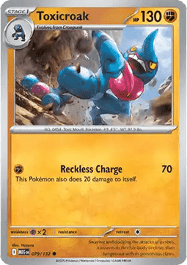 Mega Evolution - #079 - Toxicroak