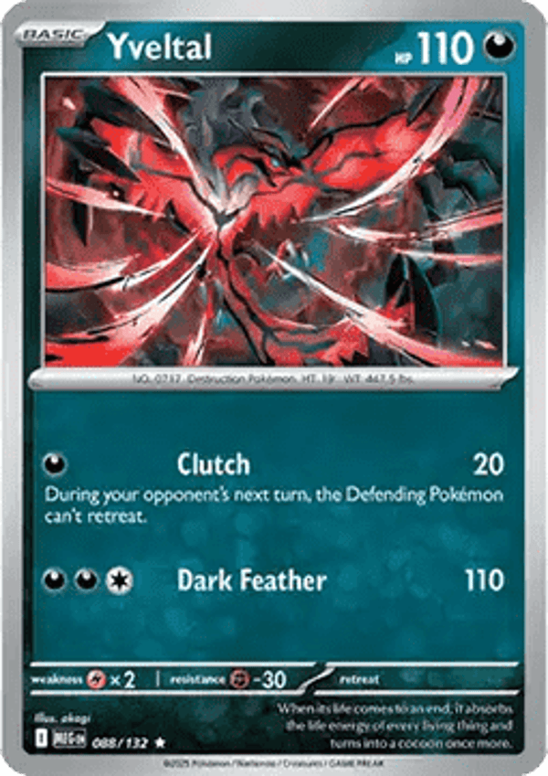 Mega Evolution - #088 - Yveltal