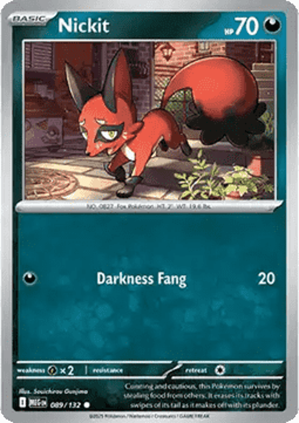 Mega Evolution - #089 - Nickit