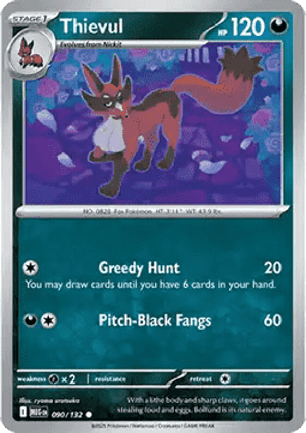 Mega Evolution - #090 - Thievul