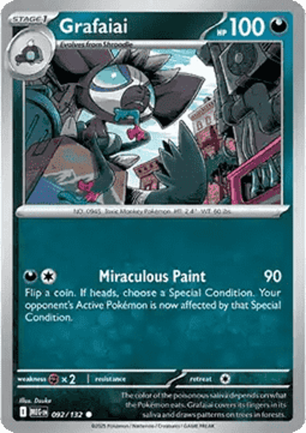 Mega Evolution - #092 - Grafaiai