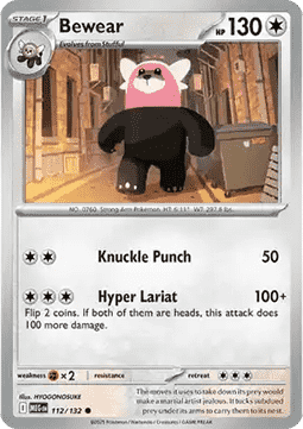 Mega Evolution - #112 - Bewear