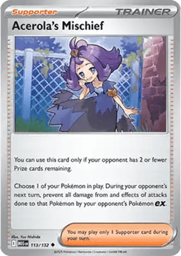 Mega Evolution - #113 - Acerola's Mischief