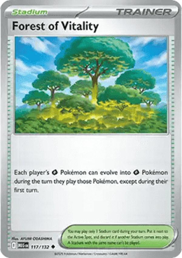 Mega Evolution - #117 - Forest of Vitality
