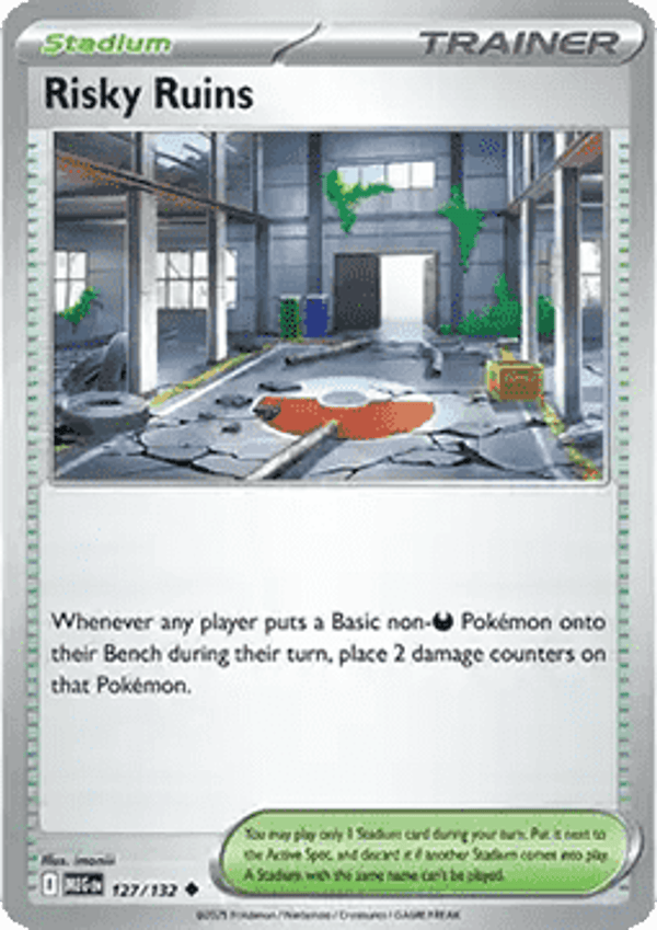 Mega Evolution - #127 - Risky Ruins