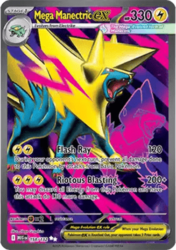 Mega Evolution - #158 - Mega Manectric EX