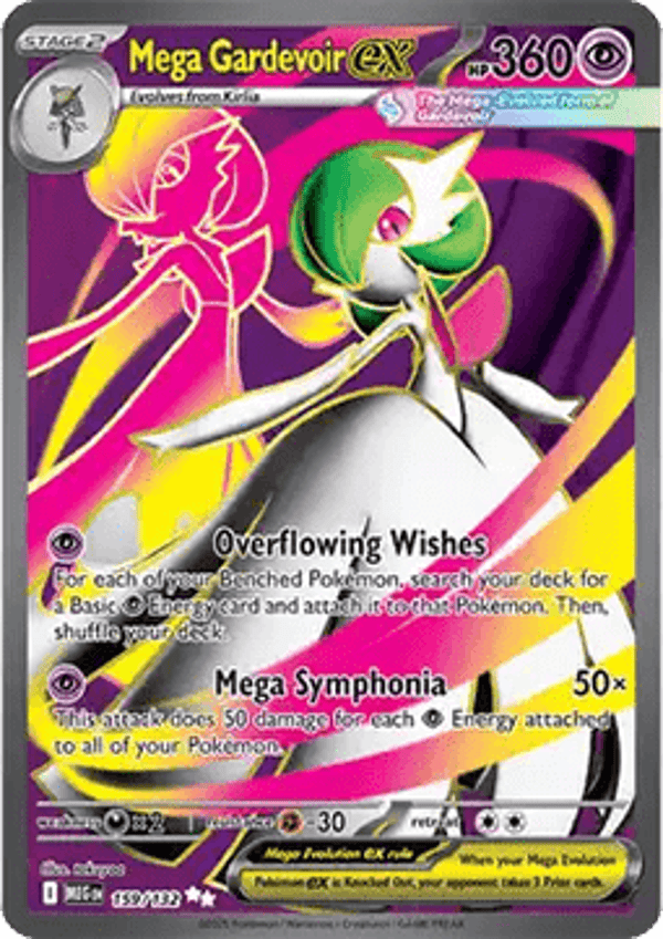 Mega Evolution - #159 - Mega Gardevoir EX