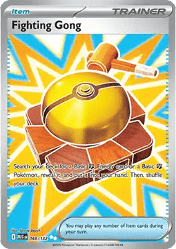 Mega Evolution - #168 - Fighting Gong