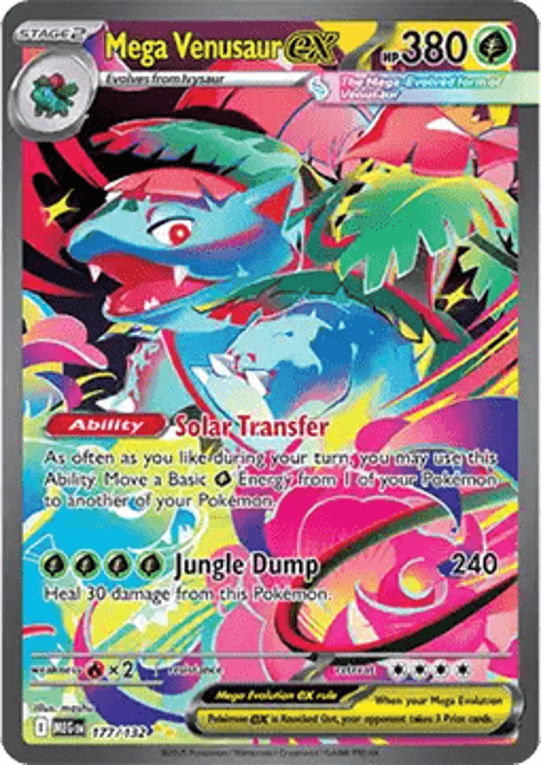 Mega Evolution - #177 - Mega Venusaur EX