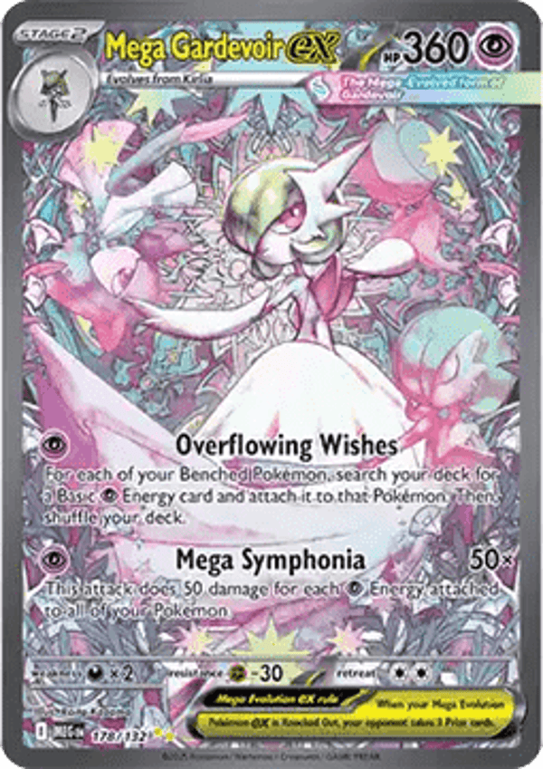 Mega Evolution - #178 - Mega Gardevoir EX