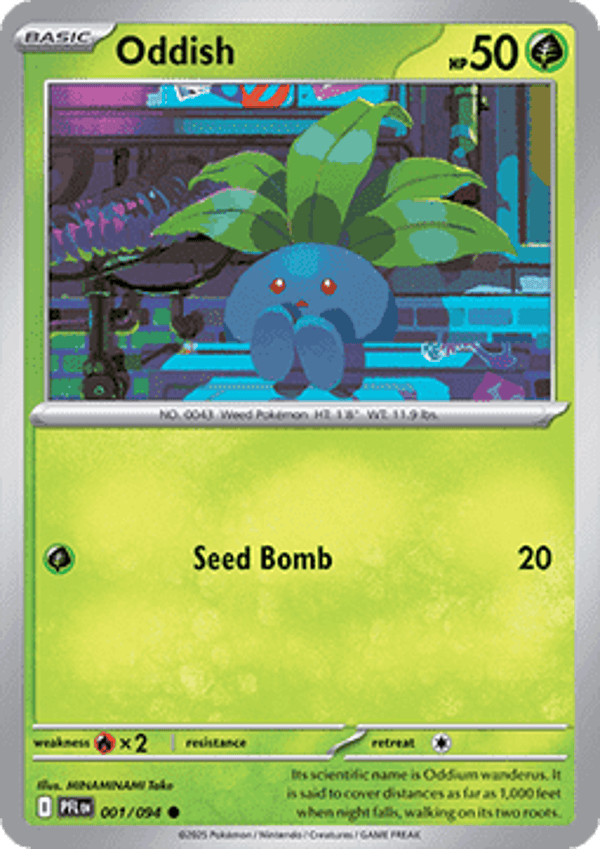 Phantasmal Flames - #001 - Oddish