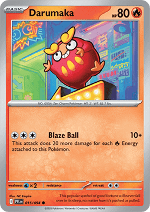 Phantasmal Flames - #015 - Darumaka