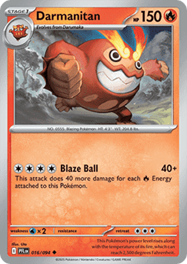 Phantasmal Flames - #016 - Darmanitan