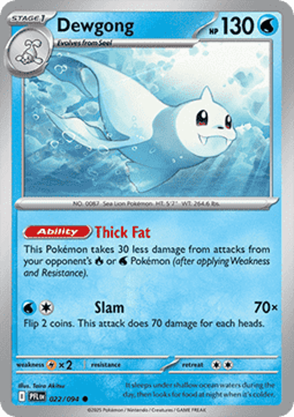 Phantasmal Flames - #022 - Dewgong