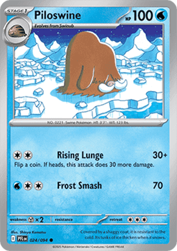 Phantasmal Flames - #024 - Piloswine