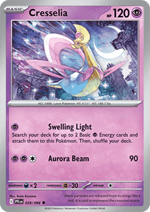 Phantasmal Flames - #039 - Cresselia