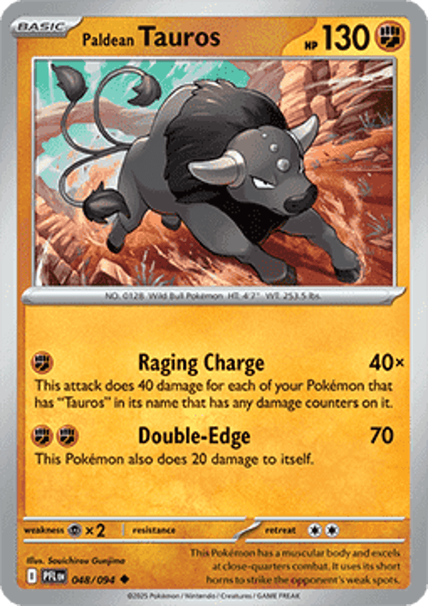 Phantasmal Flames - #048 - Paldean Tauros