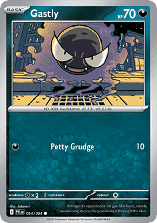 Phantasmal Flames - #054 - Gastly
