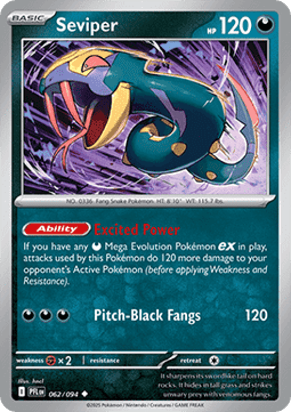 Phantasmal Flames - #062 - Seviper