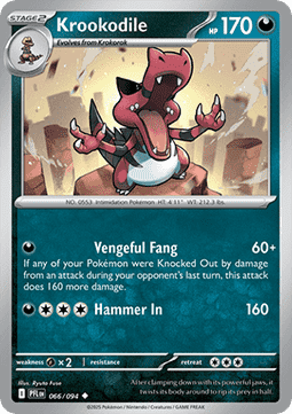 Phantasmal Flames - #066 - Krookodile