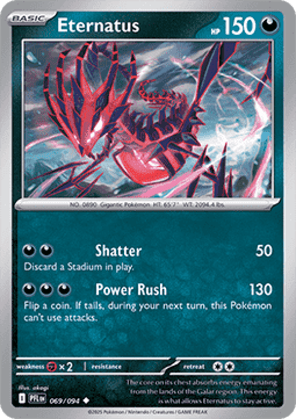 Phantasmal Flames - #069 - Eternatus