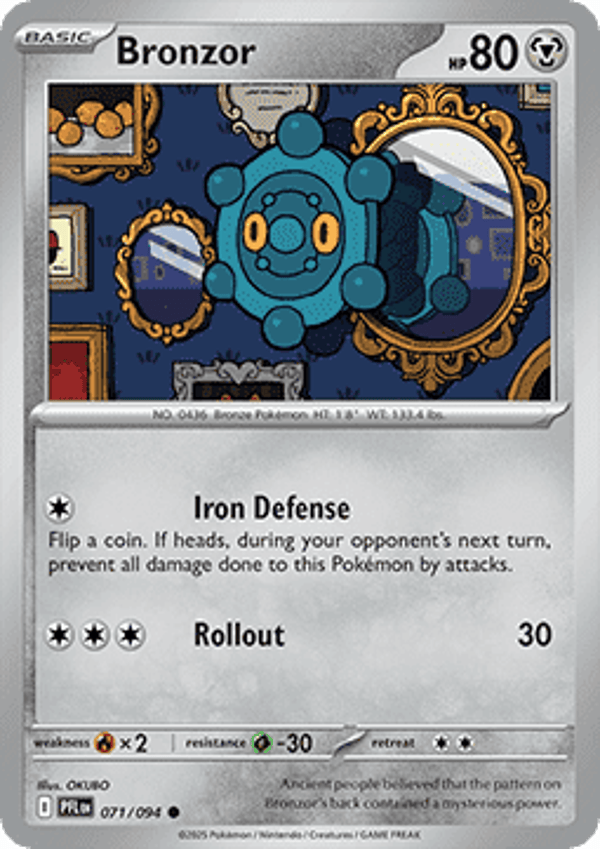Phantasmal Flames - #071 - Bronzor