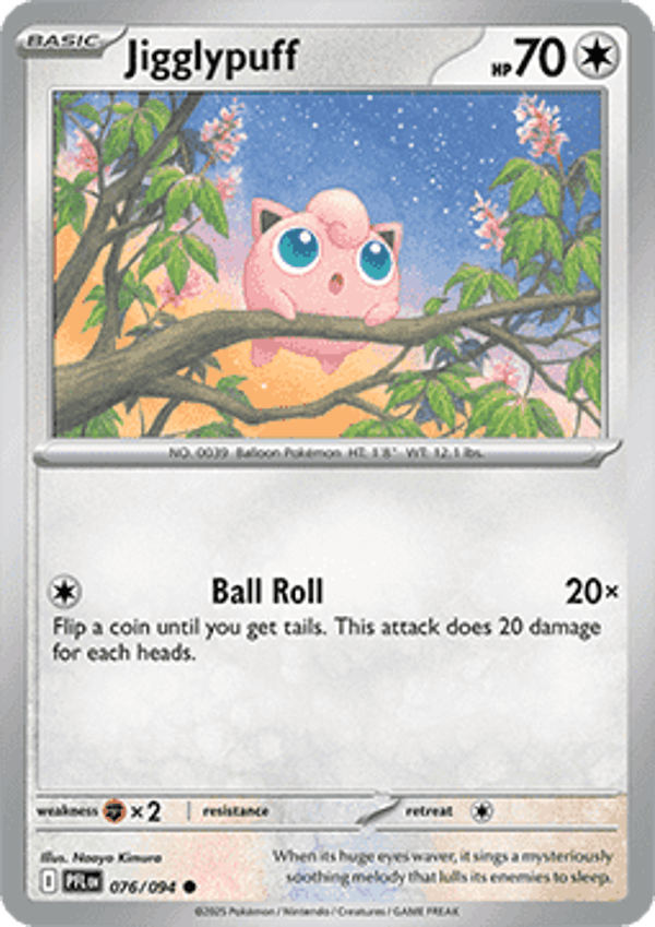 Phantasmal Flames - #076 - Jigglypuff