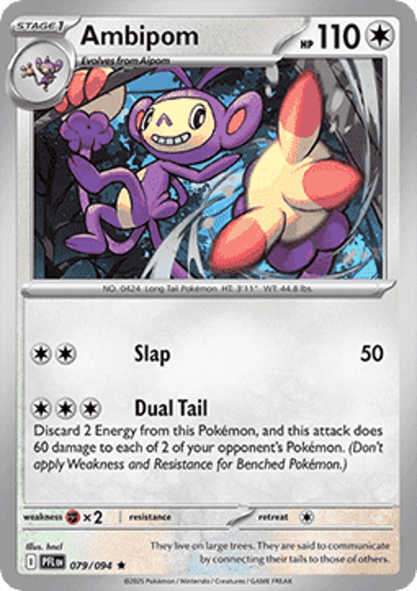 Phantasmal Flames - #079 - Ambipom