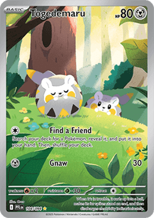 Phantasmal Flames - #104 - Togedemaru
