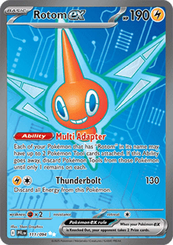 Phantasmal Flames - #111 - Rotom EX