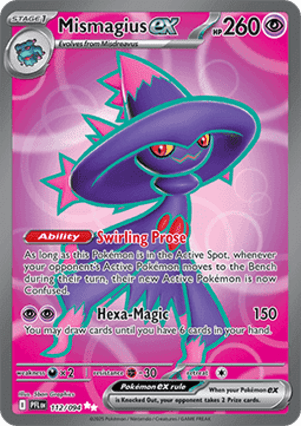 Phantasmal Flames - #112 - Mismagius EX