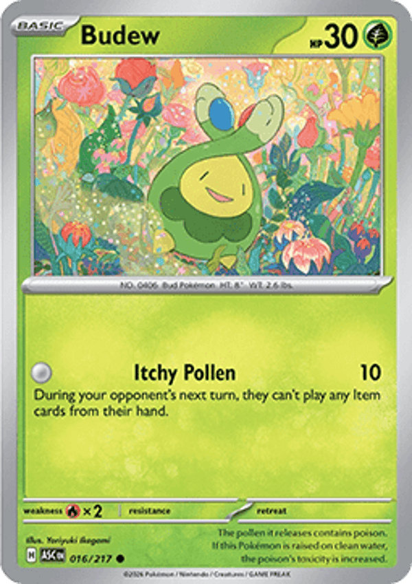 Ascended Heroes - #016 - Budew