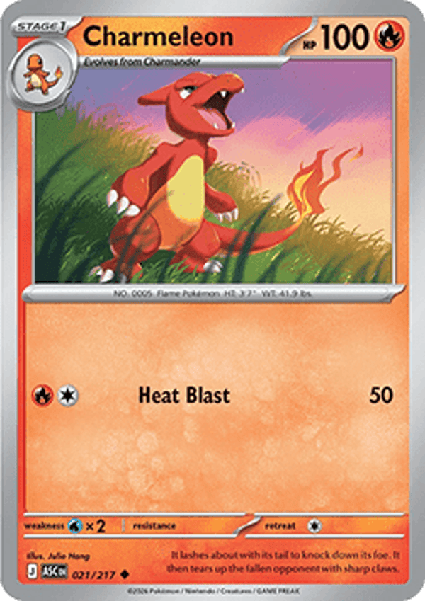 Ascended Heroes - #021 - Charmeleon