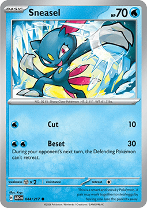 Ascended Heroes - #044 - Sneasel