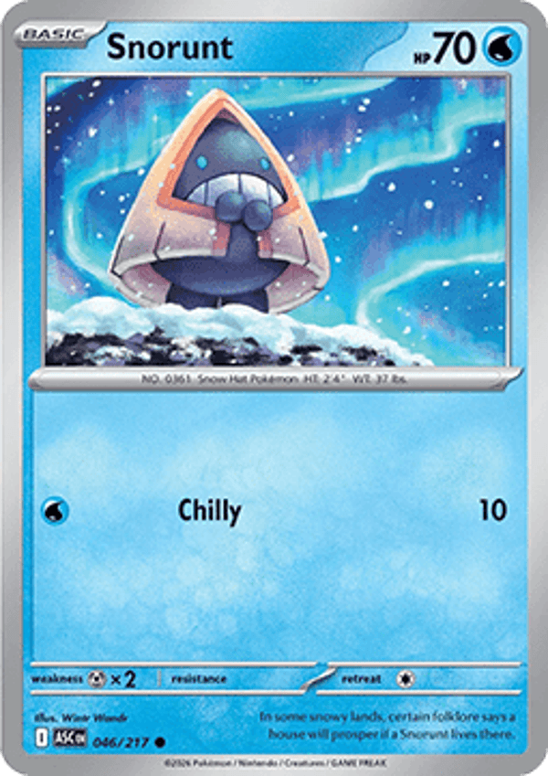 Ascended Heroes - #046 - Snorunt