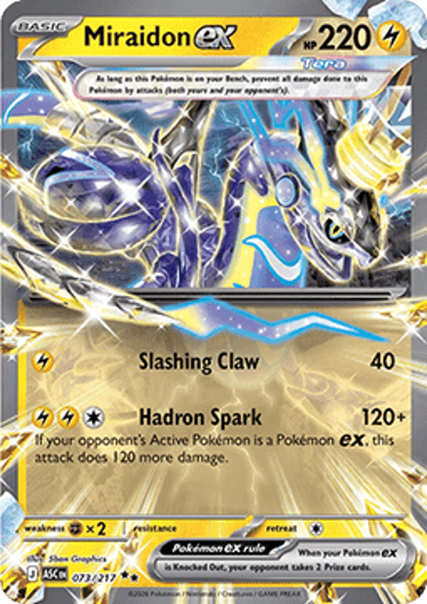 Ascended Heroes - #073 - Miraidon EX