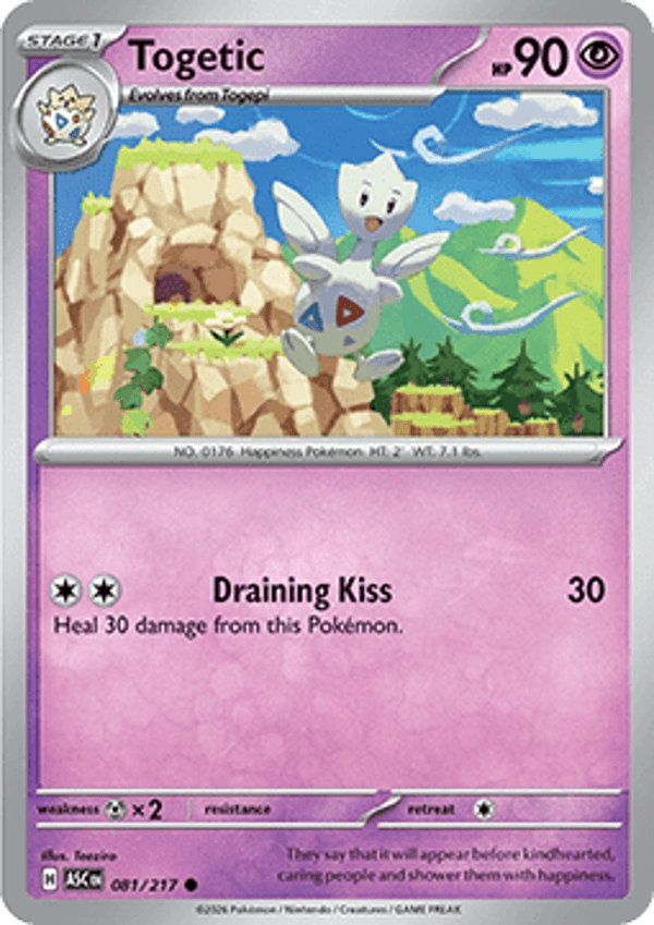 Ascended Heroes - #081 - Togetic