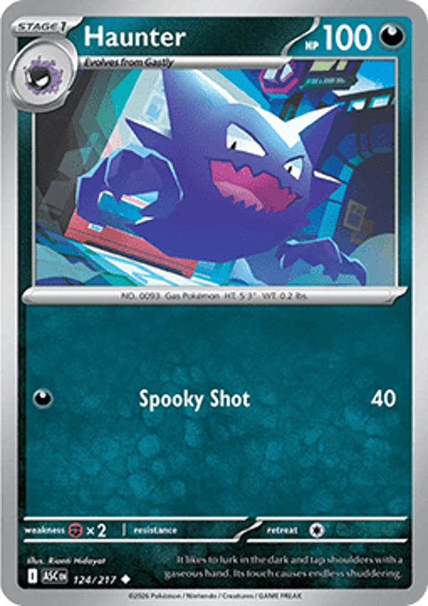 Ascended Heroes - #124 - Haunter