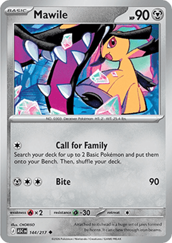 Ascended Heroes - #144 - Mawile