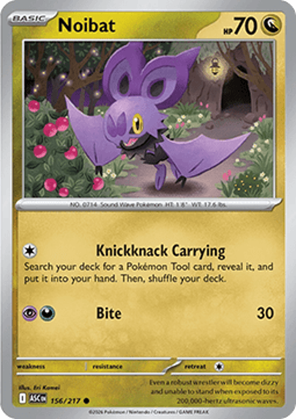Ascended Heroes - #156 - Noibat