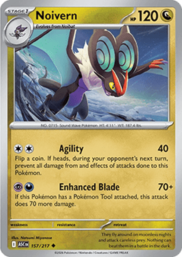 Ascended Heroes - #157 - Noivern