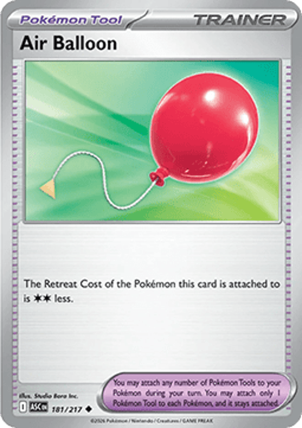 Ascended Heroes - #181 - Air Balloon