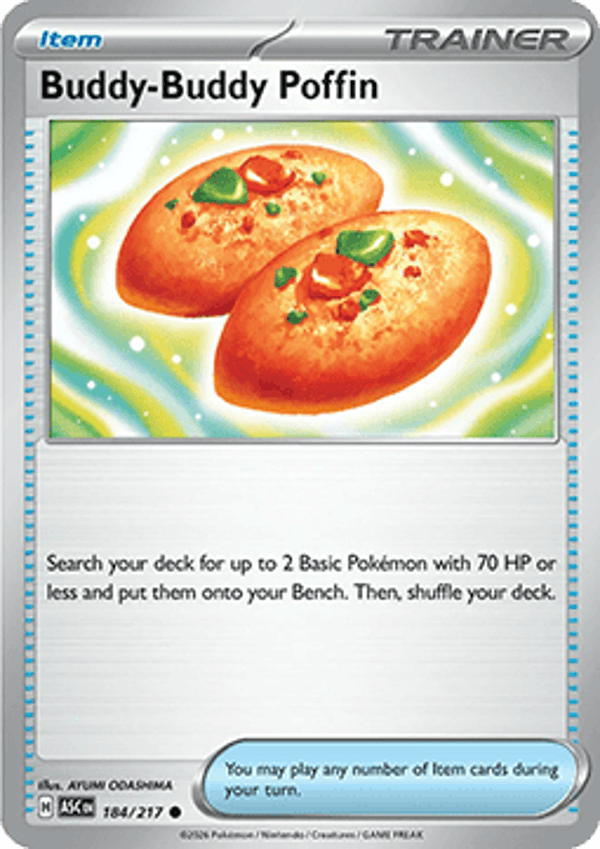 Ascended Heroes - #184 - Buddy-Buddy Poffin
