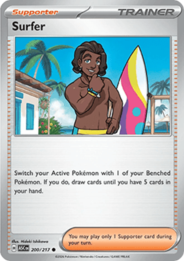 Ascended Heroes - #200 - Surfer