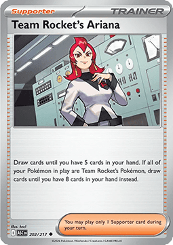 Ascended Heroes - #202 - Team Rocket's Ariana