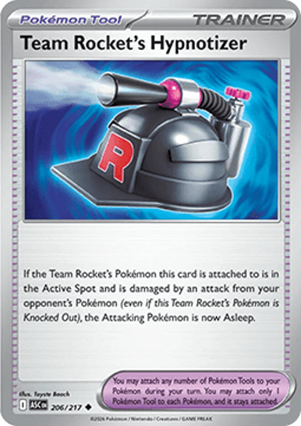 Ascended Heroes - #206 - Team Rocket's Hypnotizer
