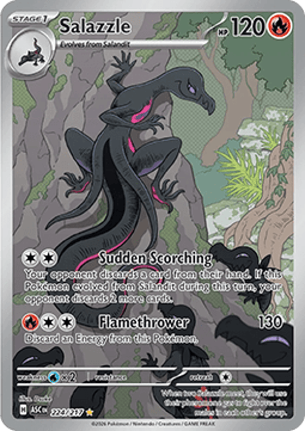 Ascended Heroes - #224 - Salazzle