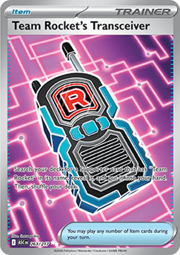 Ascended Heroes - #263 - Team Rocket's Transceiver