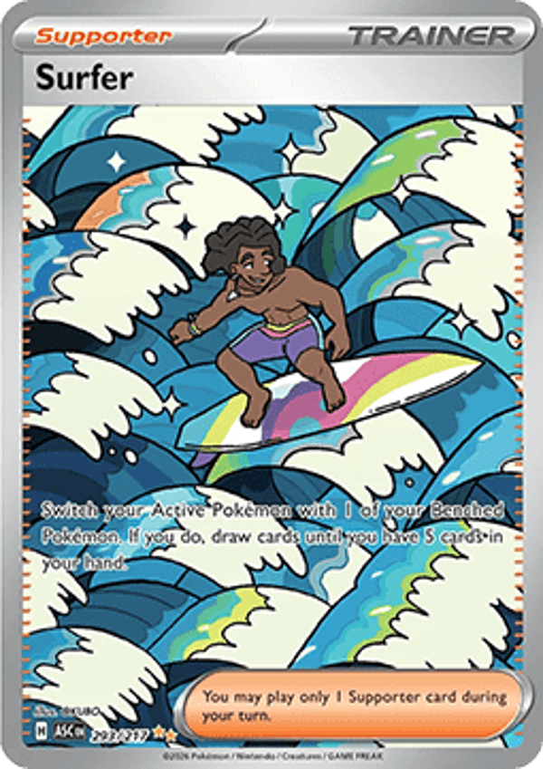 Ascended Heroes - #293 - Surfer